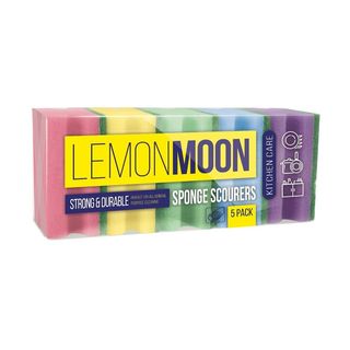 Lemon Moon Губка Для Посуды Фреза 5 Шт шк: 4607809513227