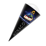 Морозиво Monaco чорничний  чизкейк ваф.ріжок 100 г овійка