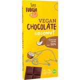 Шоколад Super Fudgio органічний на кокосовому молоці 80 г