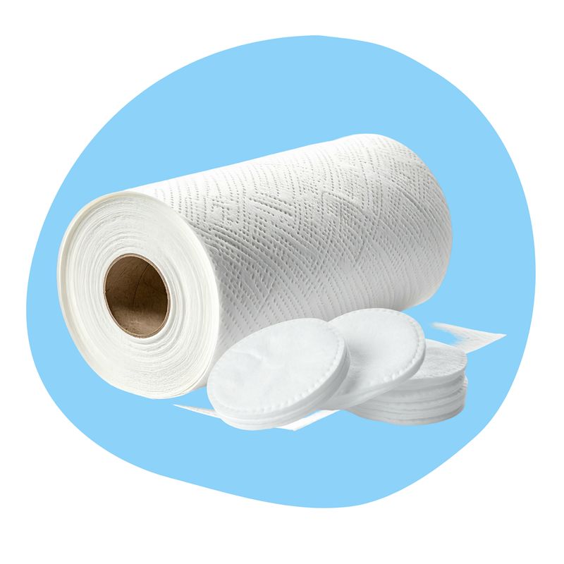 Изделия из бумаги и ваты