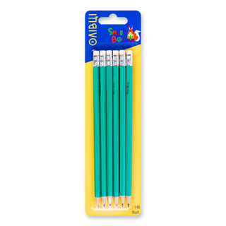 Набір олівців НВ 6 шт. 6шт/уп