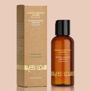 YFL NATURAL MASSAGE LUBRICANT WITH ORGAN массажный лубрикант с запахом цветков апельсина [Розовый, 100 ml ] (15.1.91)