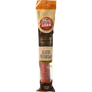 Ковбаса салямі міланська с.к Алан (за 100 г.)