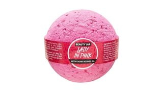 BEAUTY JAR - Bath Bomb With Cherry seed oil and sweet berry case(115გრ)