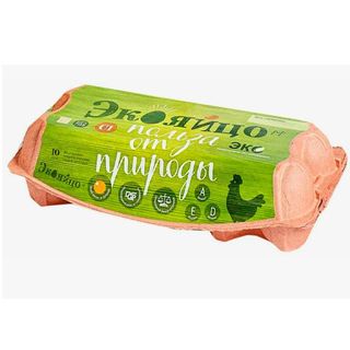 ЯЙЦО КУРИНОЕ ЭКО ДОМАШНЕЕ 10ШТ