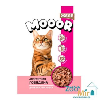 Корм для кошек Mooor Паштет говядина в желе 75 г