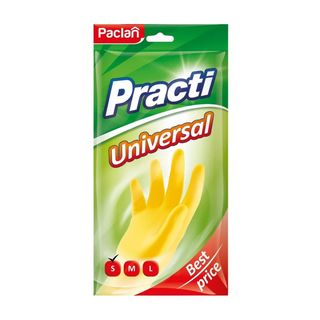 Перчатки Paclan Universal Желтые S 1 Пара