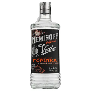 Водка Nemiroff Black 0.7л