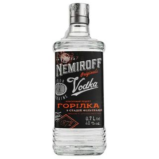 Водка Nemiroff Black 0.7л