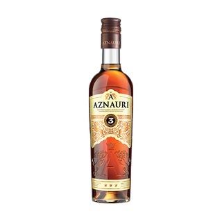 Коньяк Азнаурі 3 зірок 0,25л