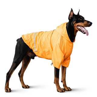 Дощовик Noble Pet для собак Moss жовтий 5XL