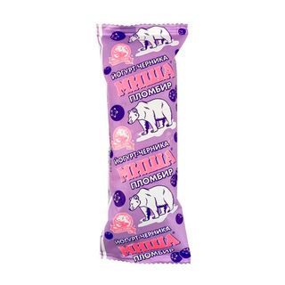 МОРОЖЕНОЕ ШИН ЛАЙН МИША ЙОГУРТ ЧЕРНИЧНЫЙ 80ГР