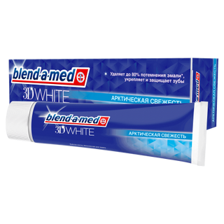 Паста зубна 100 мл Blend-a-med 3DWhite арктична Свіжість
