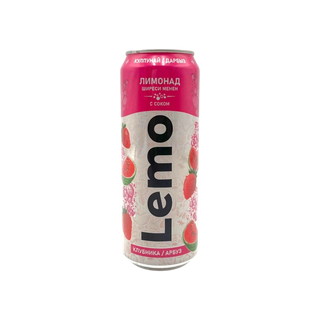 Напиток Lemo арбуз-клубника газ 0,45л