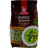Крупа Сто пудів Цар Горох горохова розколота 0.4 кг