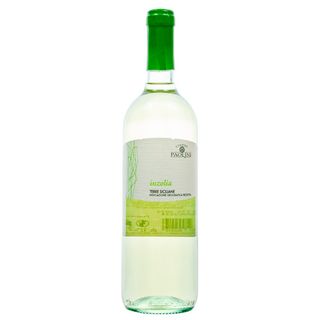 Вино "Cantine Paolini Zizza Inzolia" біле сухе 0,75л 12%