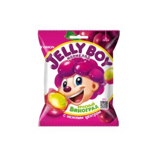 Жевательный мармелад Jelly Boy виноград, 66 г