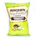 ჩიფსი ნატურალური კარტოფილის არაჟნით და ხახვით /Roger/ 150გრ