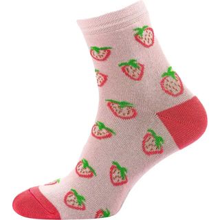 Шкарпетки жіночі Siela високі RT1312-158 Полунички 39-42 Рожеві