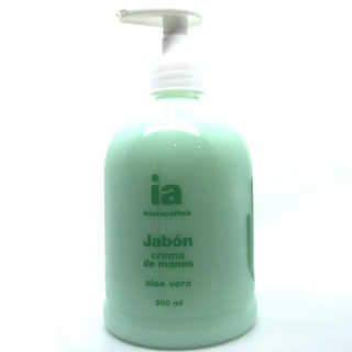 ინტერაპოთეკი - თხევადი საპონი ალოე ვერა 500გრ 162398/8157 IA 500ML HAND CREAM SOAP WITH ALOE VERA 162398/8157