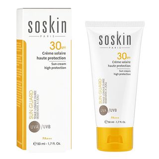 სოსკინ - კრემი მზისგან დამცავი SPF30 50მლ 121741 Soskin - Sun protection cream SPF 30 50 ml 121741