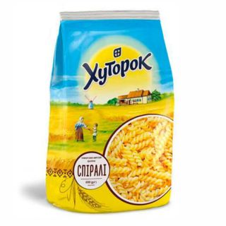 Макарони Хуторок 800г Спіраль