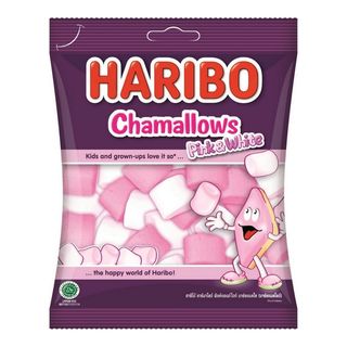 Bonbons Guimauves Rose Et Blanc Chamallows Haribo 70g
