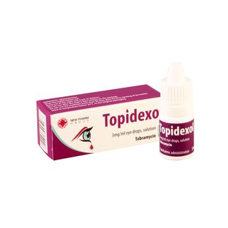 Topidexol - ტოპიდექსოლი კომბი თვალის წვეთები 5მლ