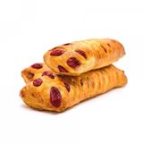 Трубочка 100г З полуницею (Ф) бeз/уп ГП