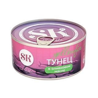 Тунец Sk Yellowfin Филе В Оливковом Масле 140 Г