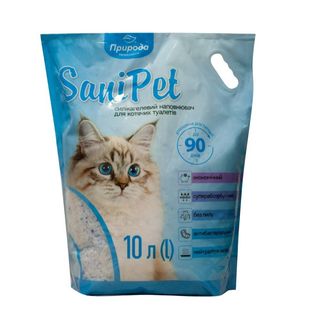 Наповнювач Sani Pet для котячих туалетів силікагелевий 10 л