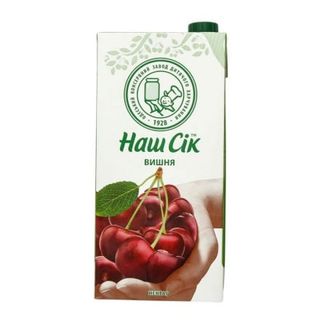 Нектар 1,93л ОКЗДХ Наш Сік Вишневий