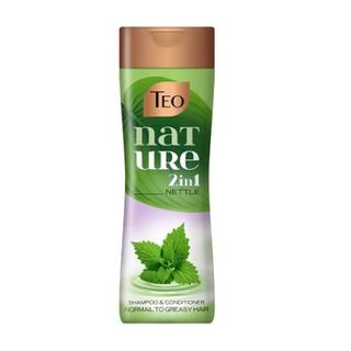 Шампунь-кондиціонер 350мл TEO Nature 2в1 Nettle/Minerals/Aloе Vera/Argan Oil
