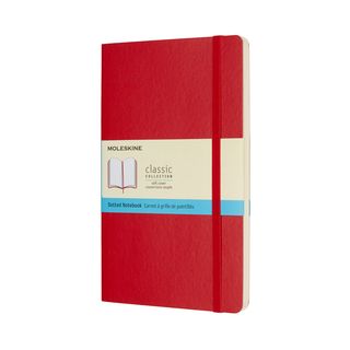 Записник Moleskine Classic Середній / Точка Червоний М’який