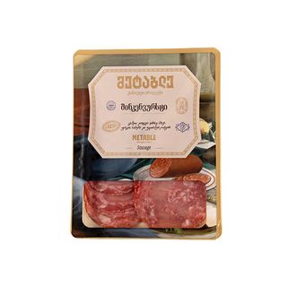 ნედ/შებოლილი შინკენვურსტი 80გრ მეტაბლე