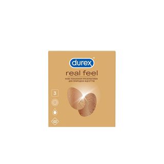 DUREX პრეზერვატივი REAL FEEL-3ც/5052197026689