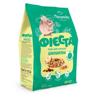 Корм Природа Фієста Шиншилка для гризунів 0.6 кг арт.PR241380