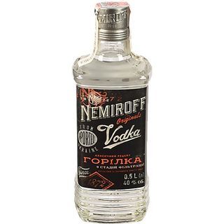 Горiлка Nemiroff 0.5л особа штоф