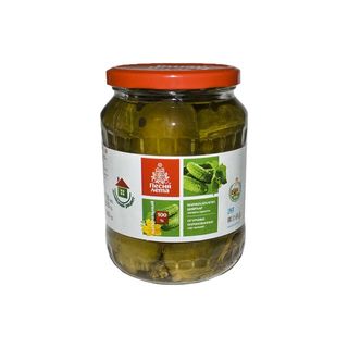 Песня Лета, Огурцы Песня Лета 680Мл Маринованные, шт, ШК: 4870217620201