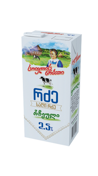 რძე /სოფლის ნობათი/ (უ/პ) (2.5%) 1ლ
