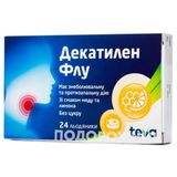 Декатилен Флу Льод. №24 (12х2)