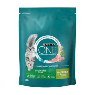 Корм Сухой Purina One Индейка И Цельные Злаки 200 Г