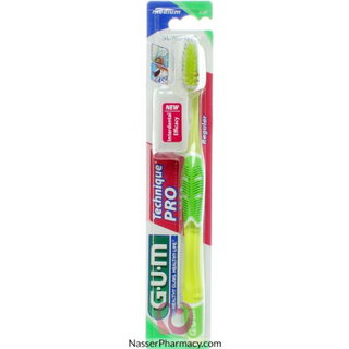 გამი - კბ/ჯაგრისი Tecnique საშუალო 1451 GUM® -  Toothbrush Tecnique Medium 1451