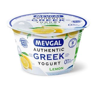 იოგურტი ბერძნ 0% ლიმონი 150გრ მევგალი