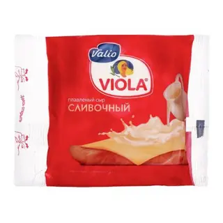 მდნარი ყველი /Valio/ "ვიოლა" ფენა ჩვეულებრივი /052613 32*150 გრ