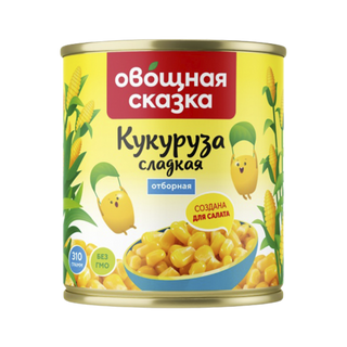 Եգիպտացորեն քաղցր «Օվոշնայա սկազկա» 310գր