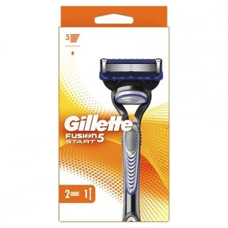 Бритва 1 шт Gillette FUSION 5 Start + 2 змінні касети блістер