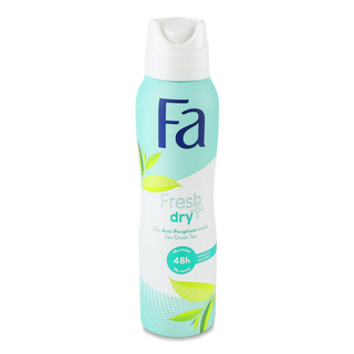 Дезодорант-аерозоль Fa Fresh&Dry «Зелений чай» 150мл