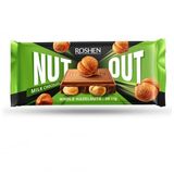 Шоколад 90 г Рошен Nut молочний з цілими лісовими горіхами м/уп
