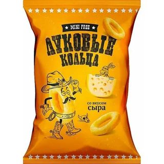 Кольца луковые Mini Free сыр 45гр